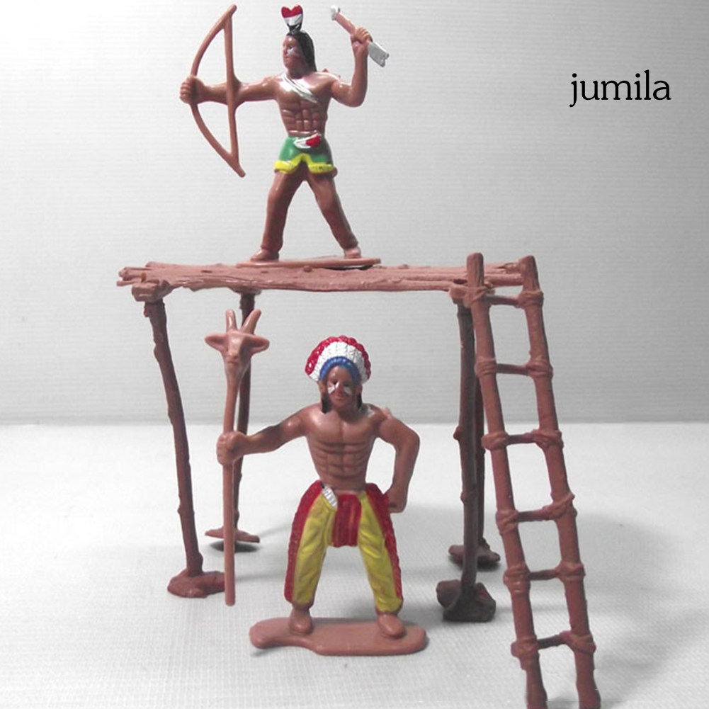 Set 13 Mô Hình Người Thổ Dân Trang Trí