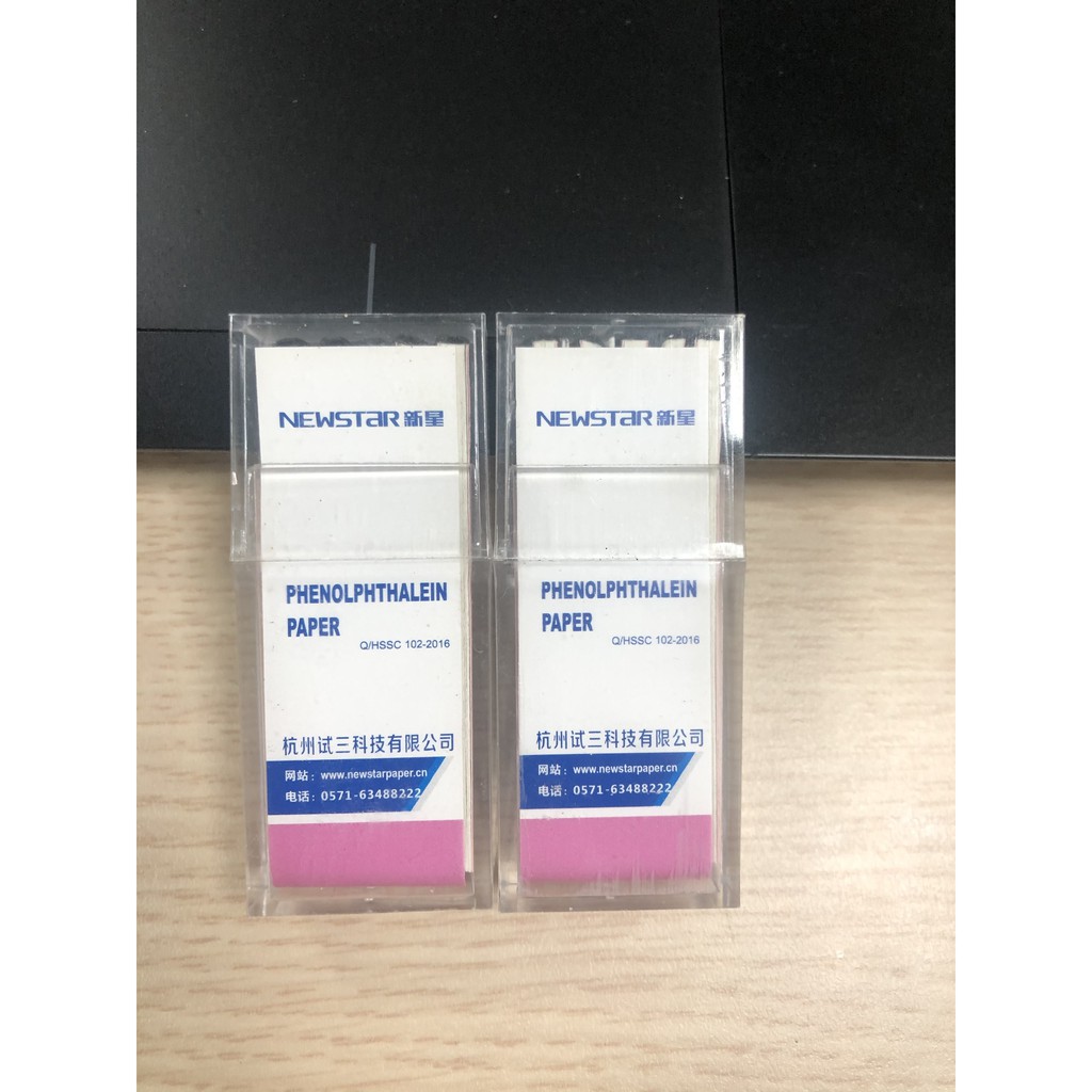 giấy phenolphthalein công thức C20H14O4