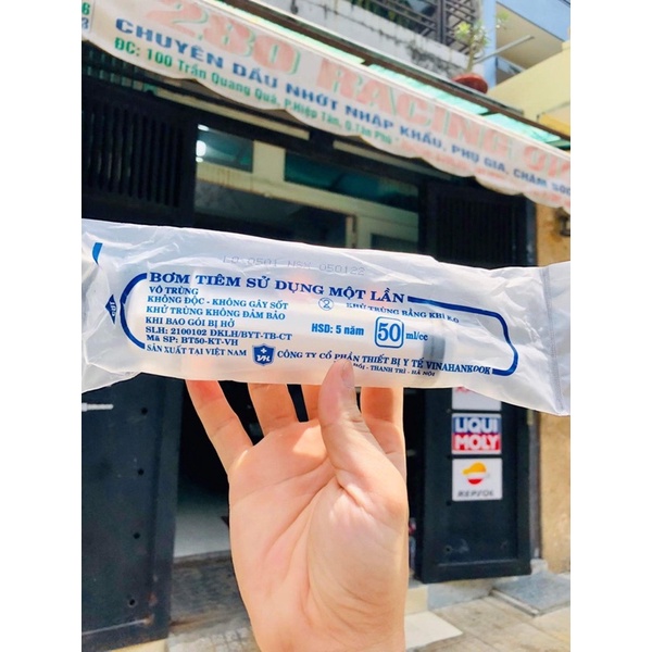 ỐNG BƠM NHỚT LAP/ ỐNG TIÊM NHỚT LAP (HỘP SỐ)