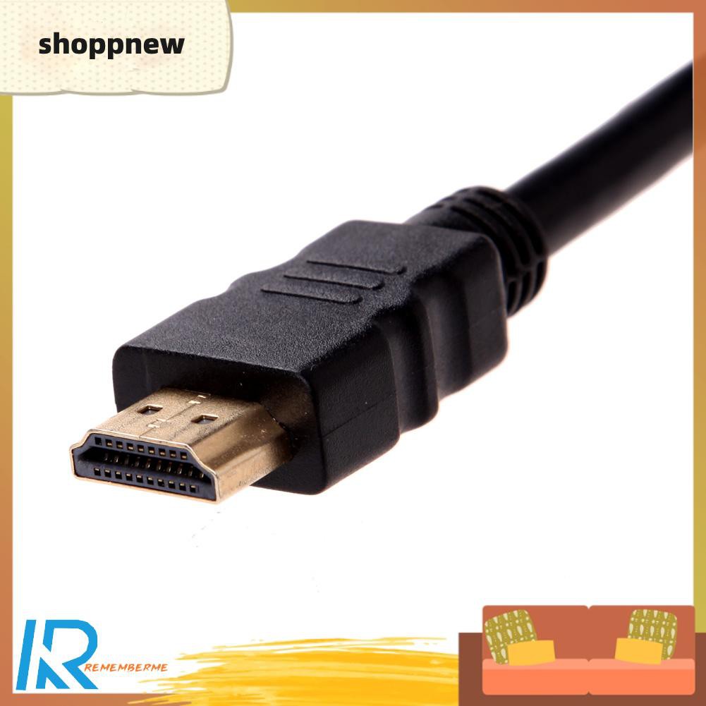 Dây Cáp Chuyển Đổi 1080p Hdmi Sang 2 Cổng Vào 1 Đầu Vào 2 Đầu Ra