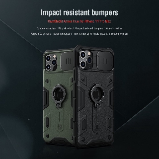 Ốp lưng chống sốc Nillkin CamShield Armor cho Apple iPhone 11 Pro Max