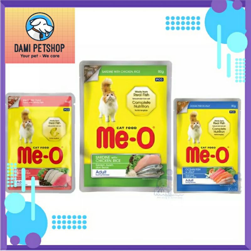 PATE GÓI CHO MÈO - ME-O 80GR