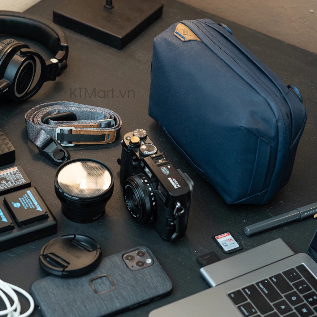 Túi Peak Design Tech Pouch V.2 màu xanh navy