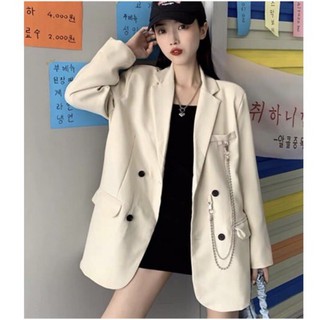 áo khoác blazer kèm chain(gia cũ 360k)