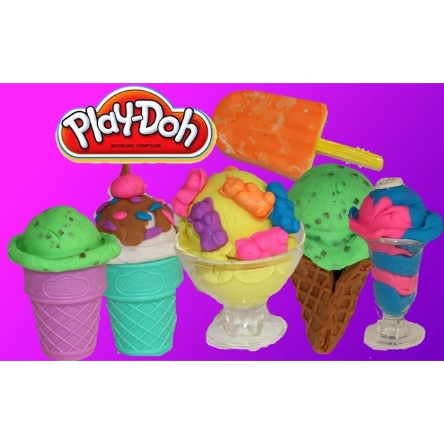 Bộ Đất Nặn Mỹ Play-Doh PD9801- Bộ Sưu Tập Kem Sắc Màu