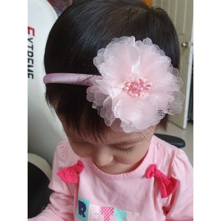 BỜM TÓC, CÀI TÓC HOA VOAN CHO BÉ