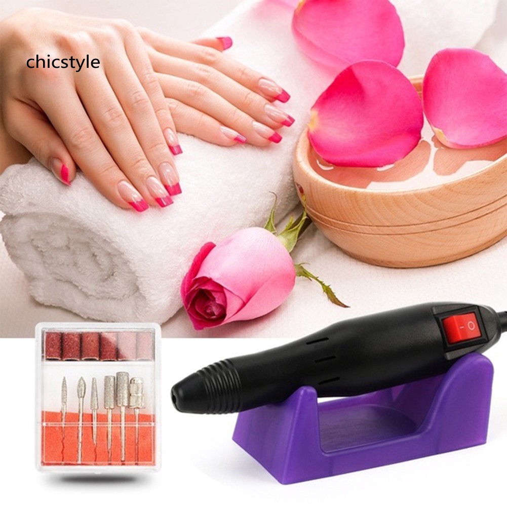 ⌘Đồ Chơi Nhân Vật Hoạt Hình HMJ Hj⌘Bộ Máy Mài Móng Tay Chuyên Nghiệp 110-240V