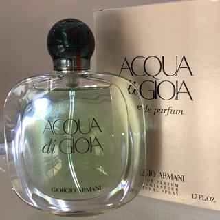 Nước hoa Acqua di Gioia tester 50ml/edp hộp trắng như hình