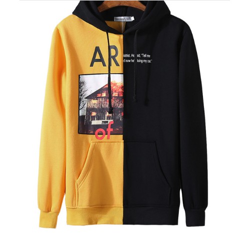 [ORDER] áo hoodie vàng đen AR giống Kris EXO