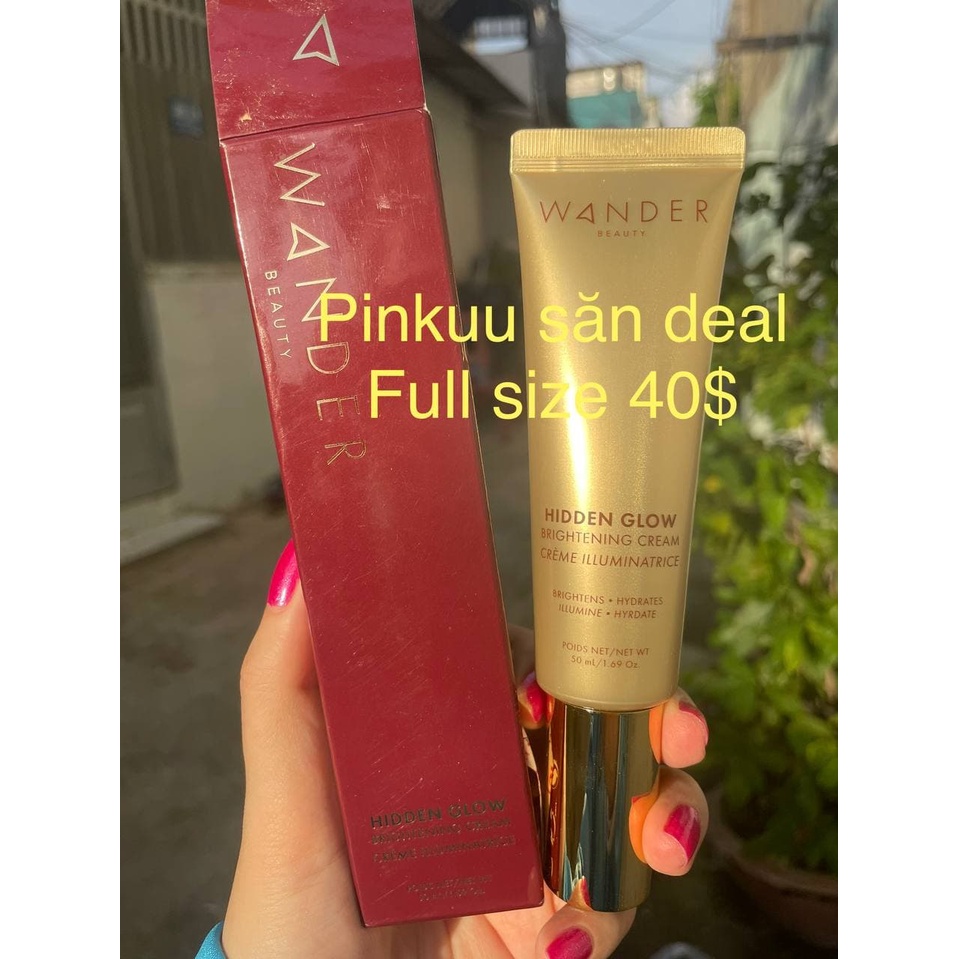 Wander Beauty kem dưỡng 40$ Hidden Glow Brightening cấp nước sáng da 40$ Boxycharm