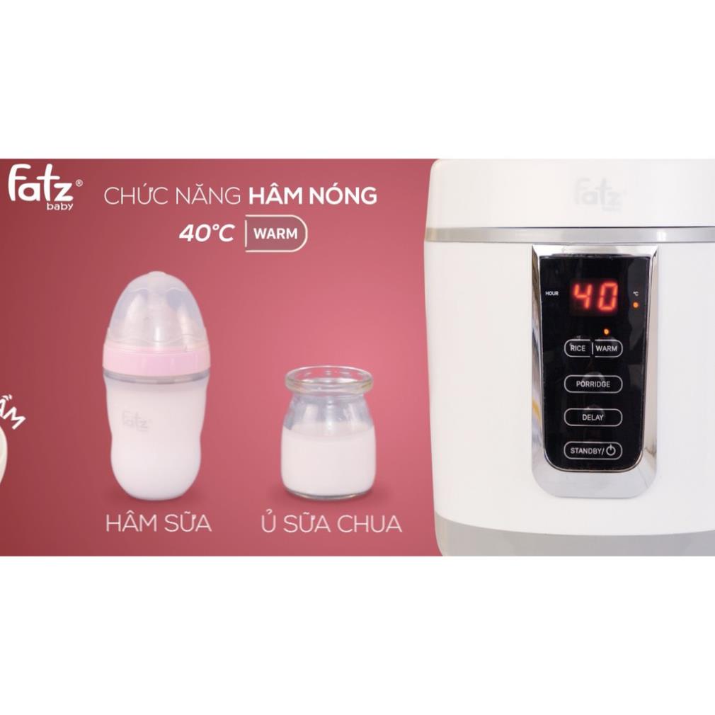 [BH 24 tháng] Nồi nấu đa năng có chức năng hâm sữa Fatz Baby COOK