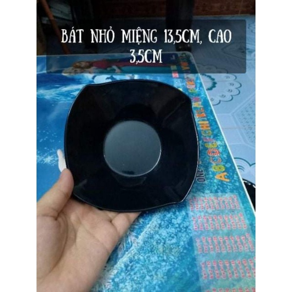 5 bát phip đen đựng chè ,thạch