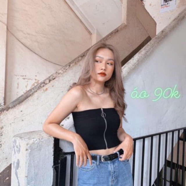 🥕ÁO_CROPTOP_TUBE_KHOEN_TRÒN🥦