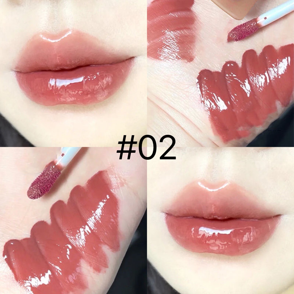 Son Bóng Pinkyfocus Dưỡng Ẩm Không Dễ Phai Màu Không Dính Ly