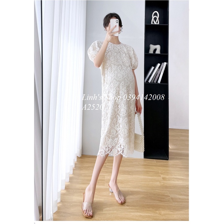 Váy Ren Bầu Cao Cấp A2520