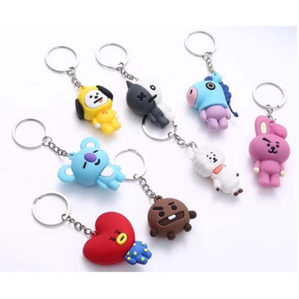 Combo 20 móc khóa BT21