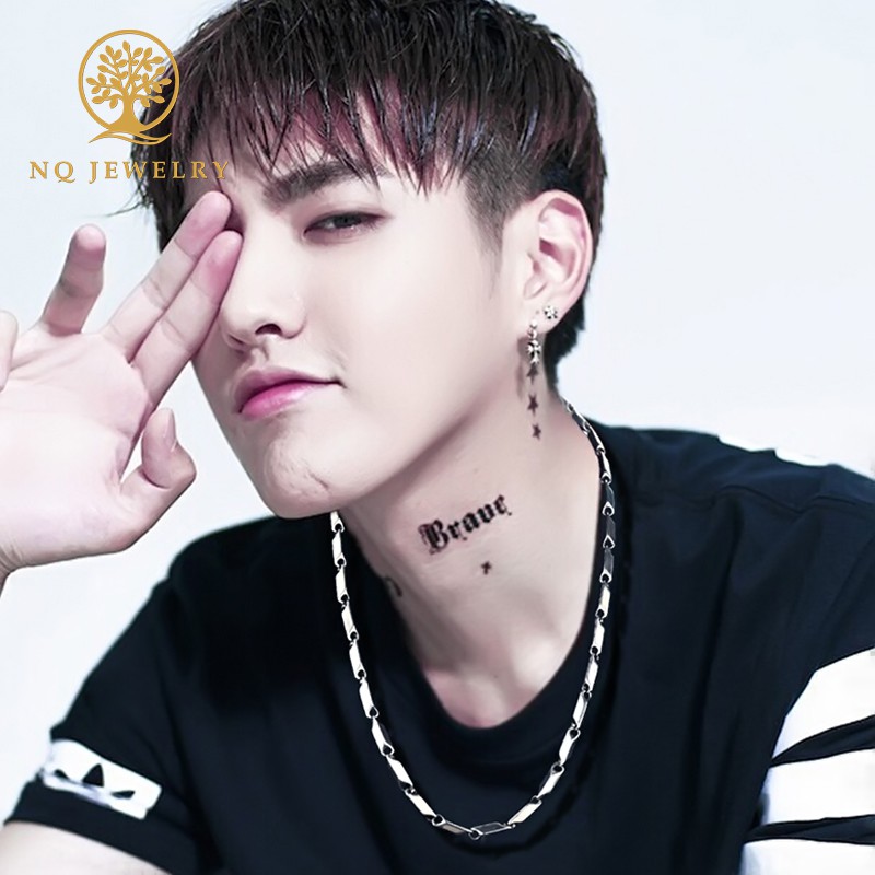 Dây chuyền cổ titan đốt dài - NQ Jewelry