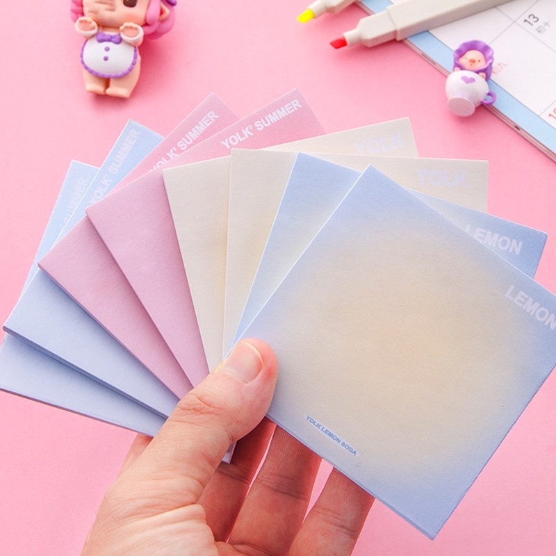 Giấy dán ghi chú RUIXIANG thiết kế màu sắc gradient tiện lợi