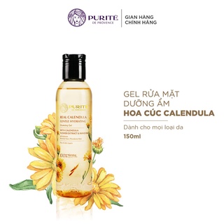 Gel Rửa Mặt Hoa Cúc Calendula Dưỡng Ẩm Và Làm Dịu Da Purité 150ml