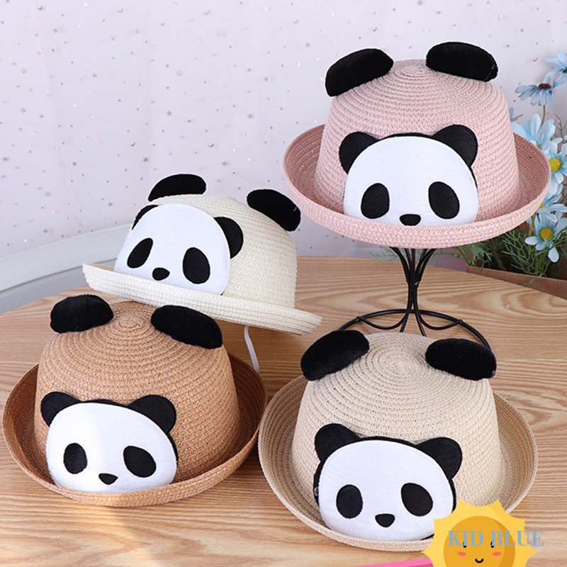 Nón Vành Tròn In Họa Tiết Hoạt Hình Cho Bé