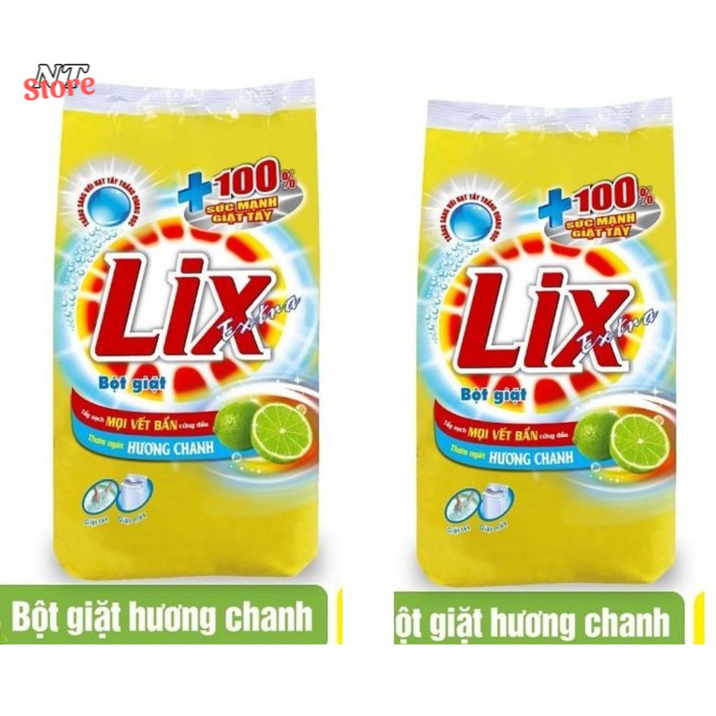 BỘT GIẶT LIX 6KG/5,5KG HƯƠNG CHANH