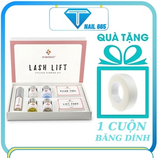 Sét uốn mi LASH LIFT collagen . Bộ uốn mi cong hàn quốc 6d chính hãng