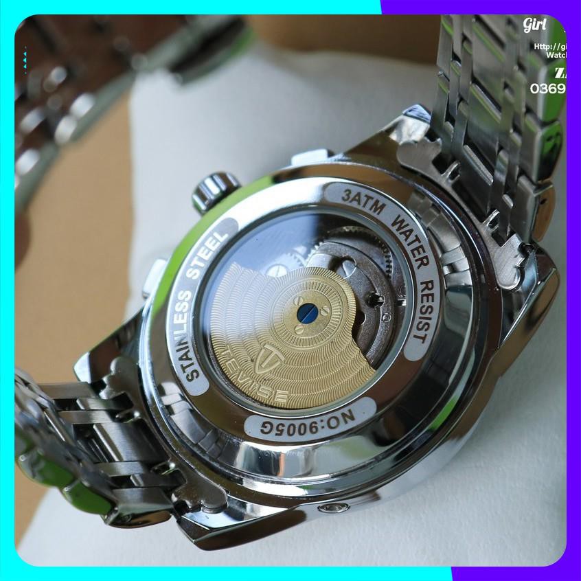 Đồng hồ cơ nam Tevise với máy cơ lộ full 2 mặt nhìn cực đẳng cấp với khả năng tích cot lâu ấn tượng [ Đồng Hồ Cơ ] | BigBuy360 - bigbuy360.vn