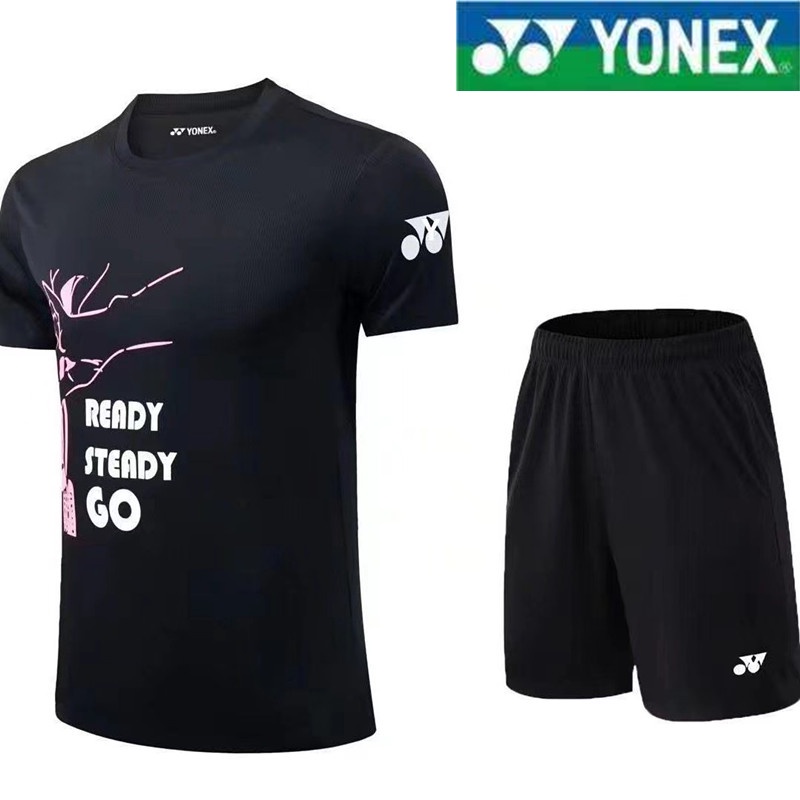 Áo Thun Cầu Lông Tay Ngắn Yonex Thời Trang Mùa Hè Cho Nam Và Nữ