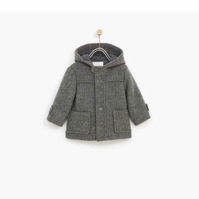 Áo khoác dạ trẻ em Zara sz 1-6y