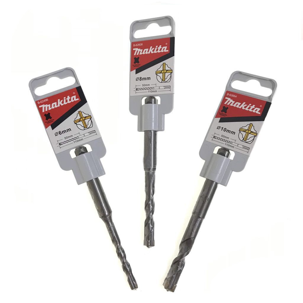 Mũi khoan bê tông hợp kim 4 cạnh dài 110mm Makita