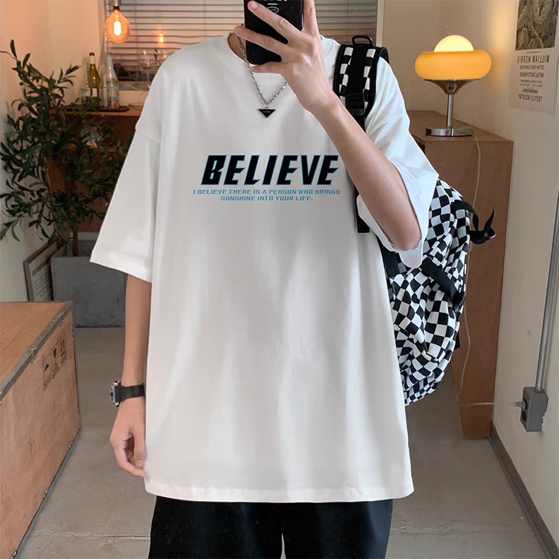 Áo thun nam nữ form rộng tay lỡ unisex phong cách AT 522