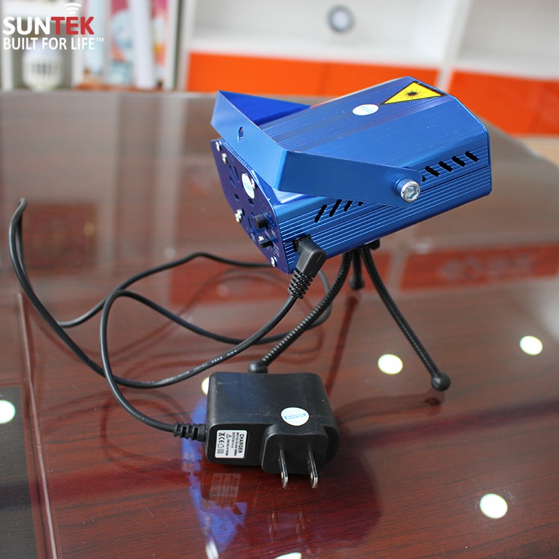 Đèn Laser Chiếu Vũ Trường Mini Cảm Biến Âm Thanh SUNTEK EMS-05 - Bảo hành chính hãng 12 tháng