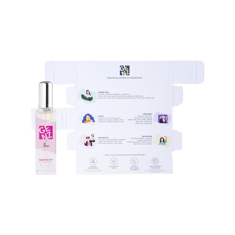 Nước hoa nữ GenZ* Jillian: Bliss me Out 35ml
