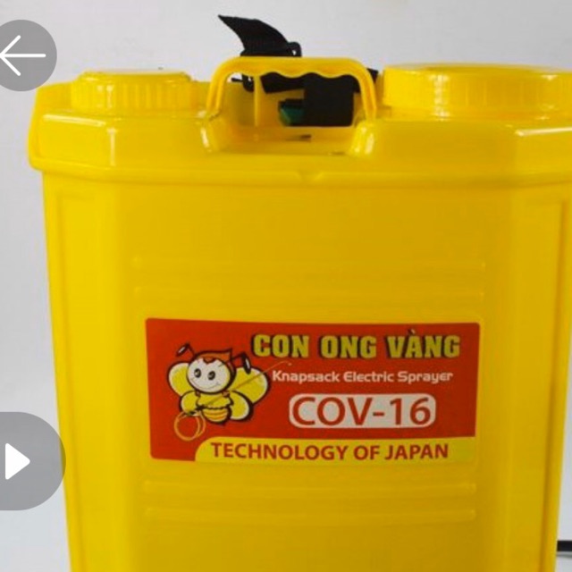 Bình xịt điện con ong vàng 16lít -COV 16