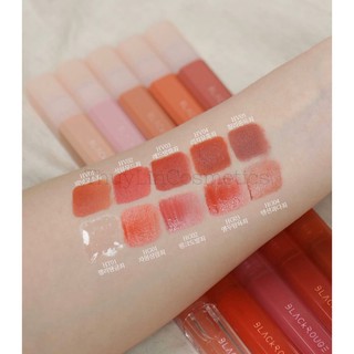 Black rouge half n half velvet