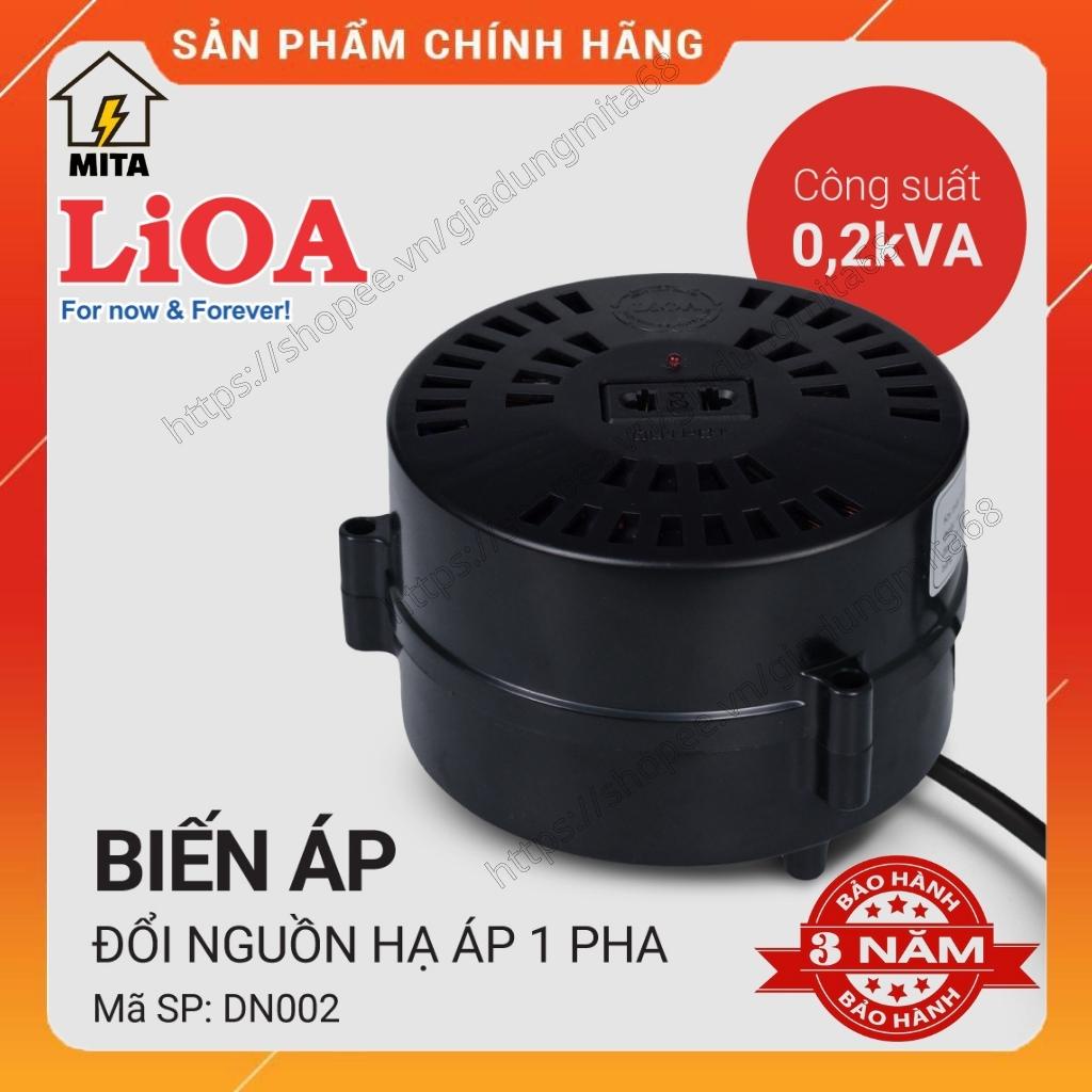 Bộ đổi nguồn LiOA 200VA (~160W) chuyển điện từ 220V sang 100V DN002- MITA