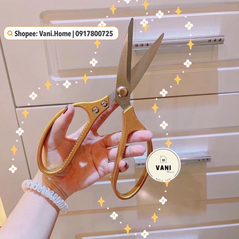 Kéo cắt gà Nhật LOẠI XỊN KAPUSI SK5 - Kéo cán đúc Nhật bản bằng thép siêu chắc