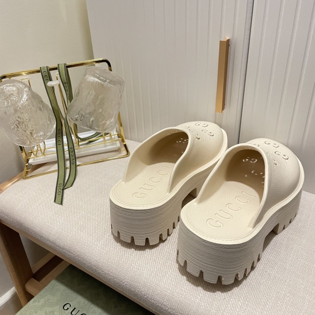 Đốm! Dép Sandal Gucc-i 2022 Đế Dày Thời Trang Cho Nữ 2