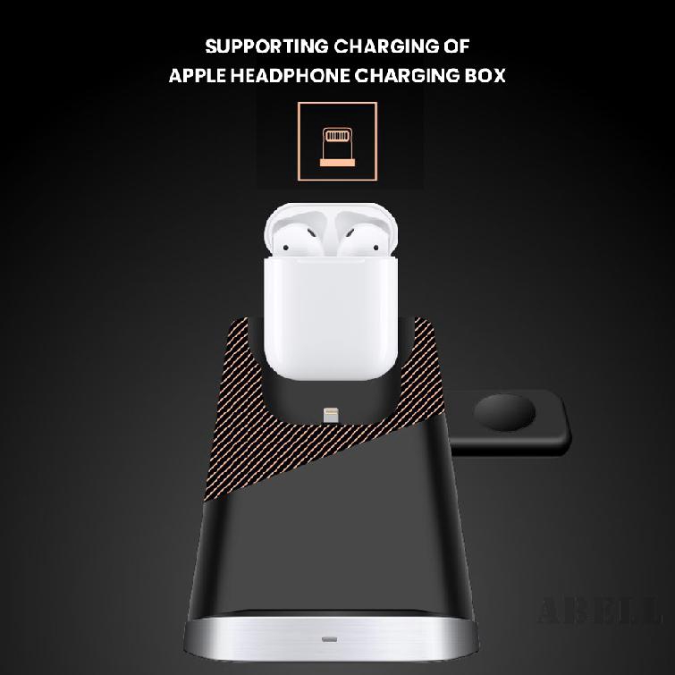 Bộ Tai Nghe Không Dây 3 Trong 1 Cho Apple Airpods Iphone 8 Plus X Xr Xs Samsung S9 S8 S7