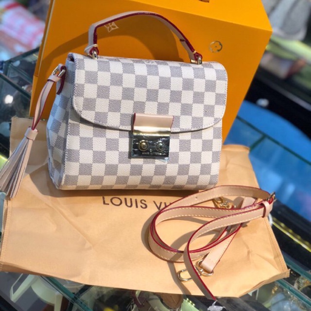 Túi đeo chéo ô vuông