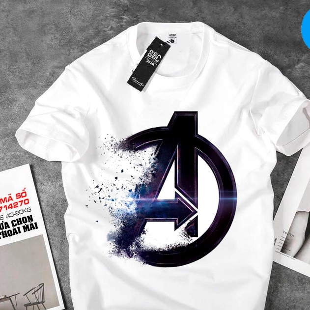 Áo Thun Nam Tay Ngắn In Hình Avenger Marvel | BigBuy360 - bigbuy360.vn