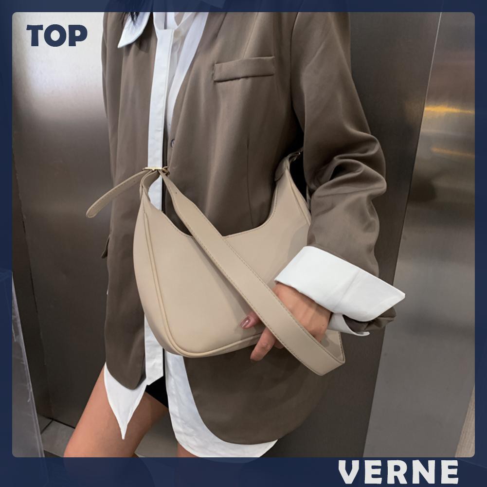 Túi Đeo Chéo Da Pu Thiết Kế Đơn Giản Cho Nữ