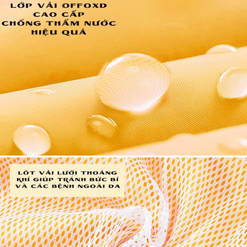 Áo mưa ong vàng cho chó 2 lớp oxford, lưới thoáng khí chất liệu cao cấp YEUPET