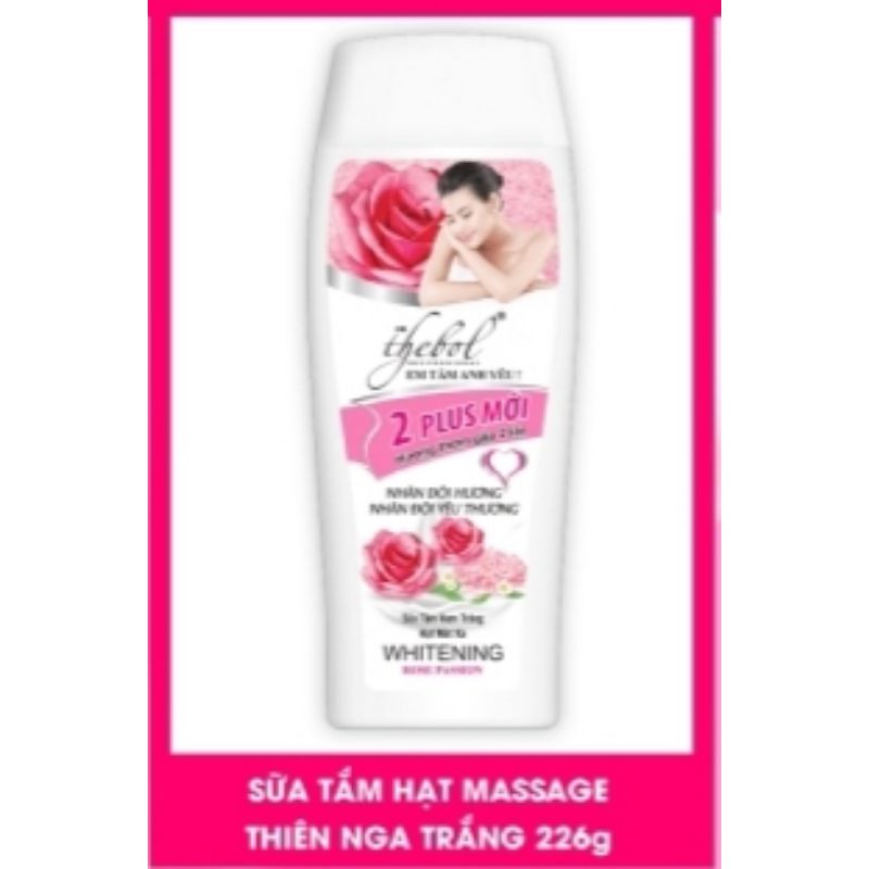 Sữa Tắm Hạt Massage Thebol 226g