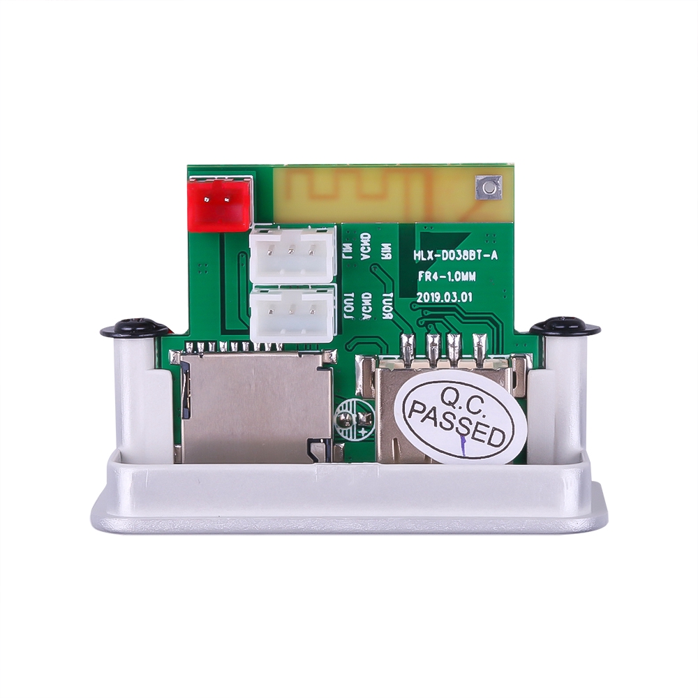 Mô-đun giải mã tín hiệu Bluetooth 5.0 cho máy nghe nhạc Mp3 hỗ trợ thẻ nhớ TF FM 12V
