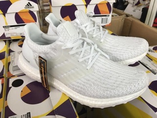 [ Full box + tặng móc khoá ] Giày ultra boost 3.0 full white