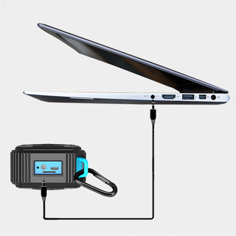 Loa Phát Nhạc Không Dây Chống Nước Hỗ Trợ FM / TF / AUX