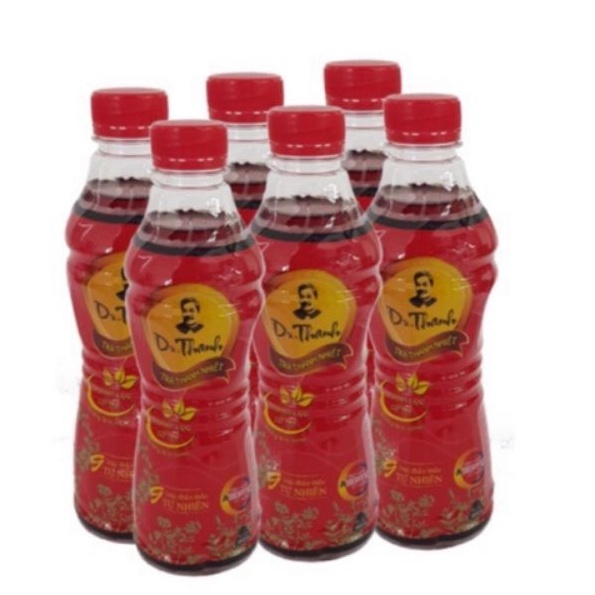 LỐC 6 CHAI TRÀ THANH NHIỆT DR.THANH 455ml