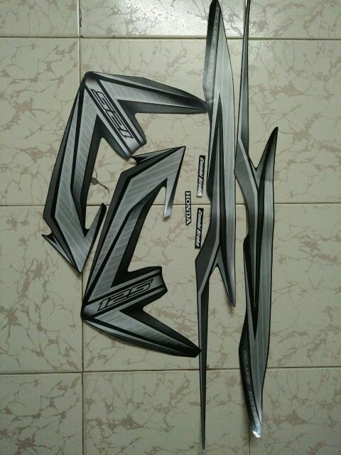 Bộ tem honda Airblade 125 2014 màu đen