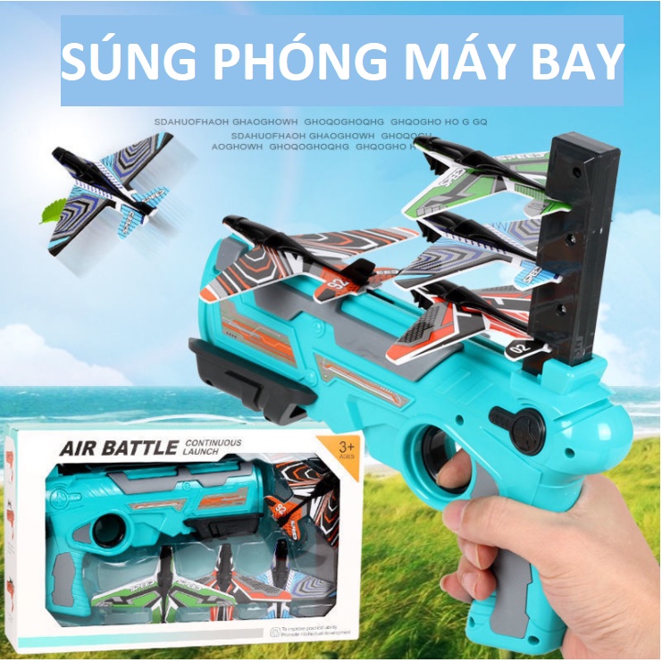 Đồ Chơi Bắn Máy Bay Air Battle Cho Trẻ